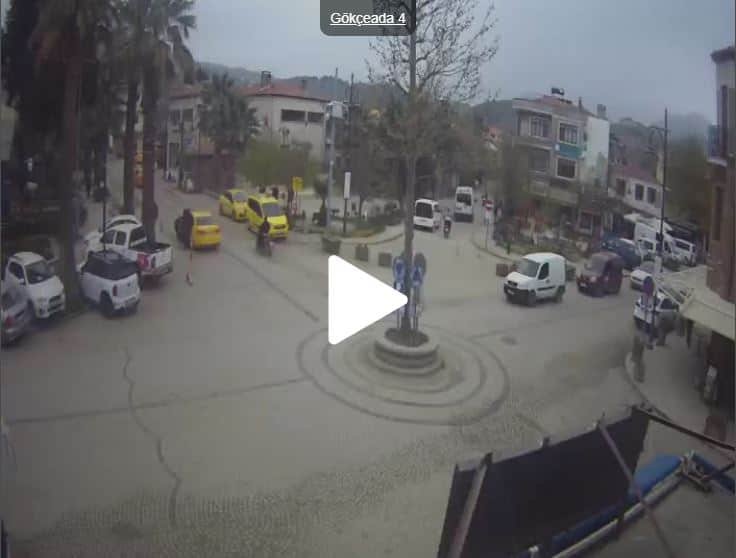 Gökçeada Kamera Cumhuriyet Meydanı Canlı izle