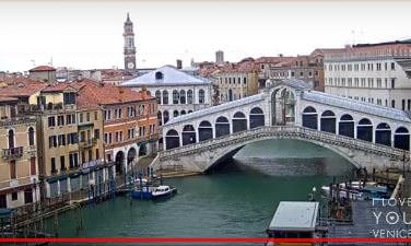İtalya Venedik Rialto Köprüsü Canlı izle