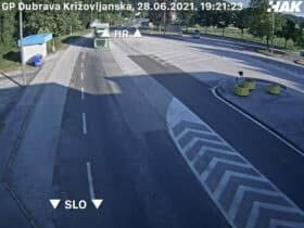 Hırvatistan Slovenya Sınır kapısı Canlı Mobese izle