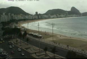 Rio Canlı de Janeiro Copacabana Sahili izle