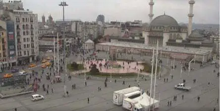 Istanbul Taksim Cami Mobese Canlı izle