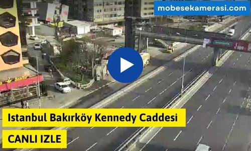 Istanbul Bakırköy Kennedy Caddesi Canlı Mobese izle