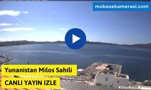 Yunanistan Milos Sahili Canlı Kamera izle